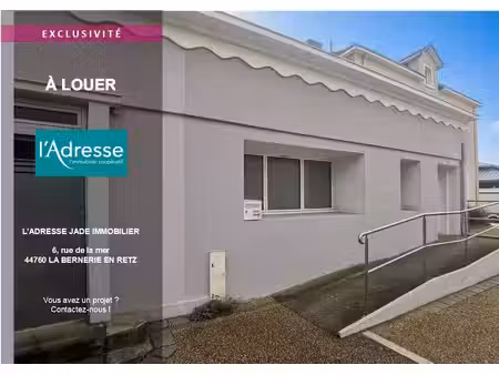 location local commercial  49.85m²  la bernerie