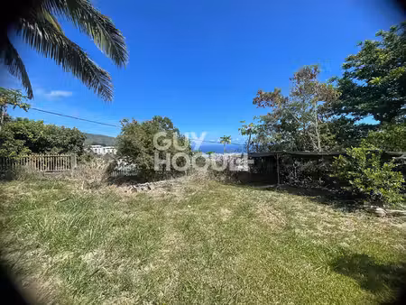 terrain vue mer saint denis 769 m2