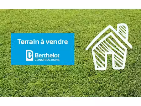 terrain viabilise pour belle maison