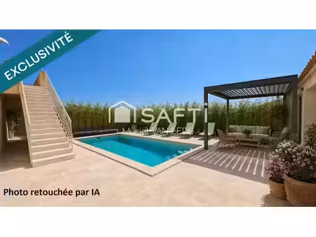 vente maison 4 pièces 82 m² à le pouget (34230)  290 000 €