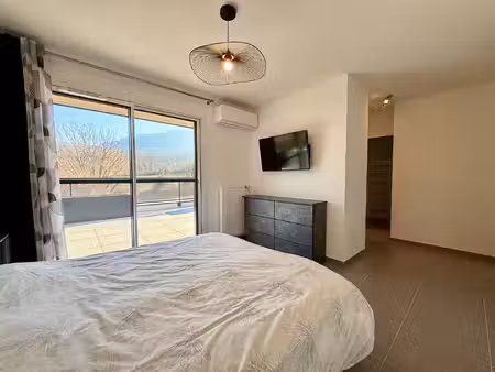 attique d'exception avec terrasse panoramique de 98 m² face au revard