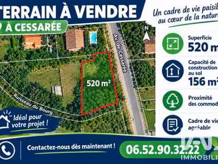 vente terrain à gujan-mestras (33470) : à vendre / 520m² gujan-mestras