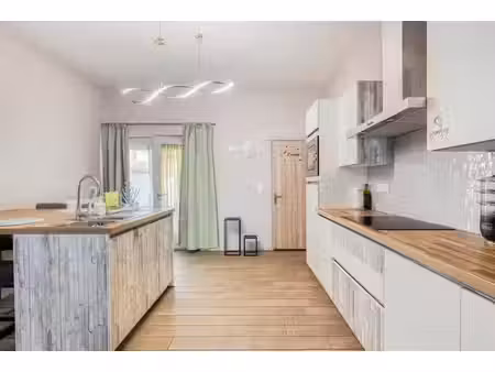 lessines: maison 2-façades (4 ch.) avec jardin et garage