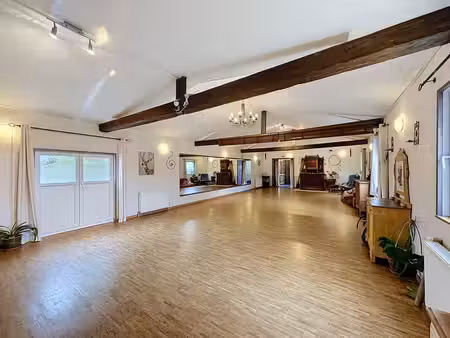 maison en pleine nature et salle professionnelle de ± 100 m²