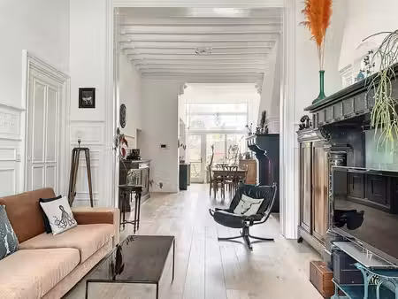 quartier eu - magnifique duplex avec jardin & garage