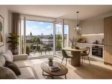 vente appartement 1 pièce 44 m² nancy (54000)