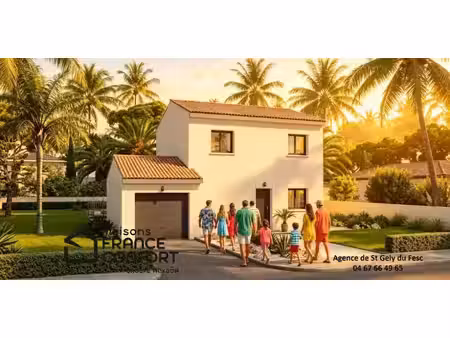 vente maison neuve 4 pièces 78 m² à balaruc-le-vieux (34540)  394 000 €