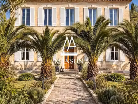 vente maison 10 pièces 290 m² à bourg sur gironde (33710)  997 000 €