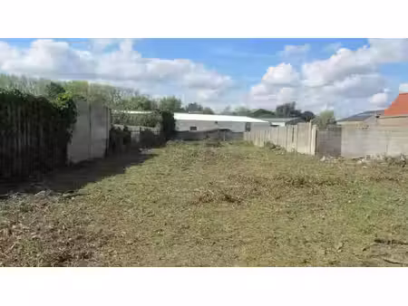 terrain en zone d'habitat