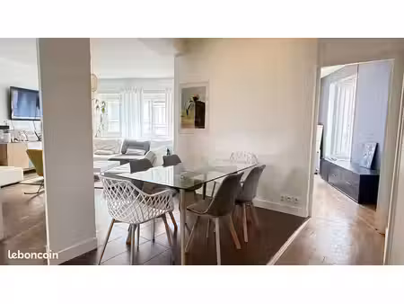 appartement meublé de 97m2 centre ville de blois - 2 chambres - grand t3 hypercentre