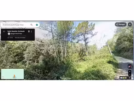 vend terrain de loisir : boisé avec source-6151 m²