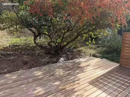 loue appartement avec terrain refait à neuf