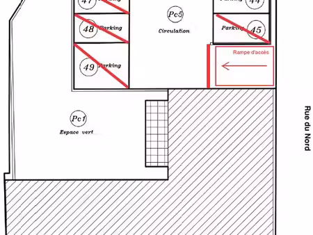 parking exterieur