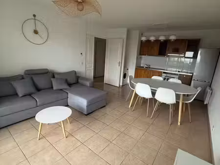 appartement 2 pièces meublé 42m2 face mont-blanc