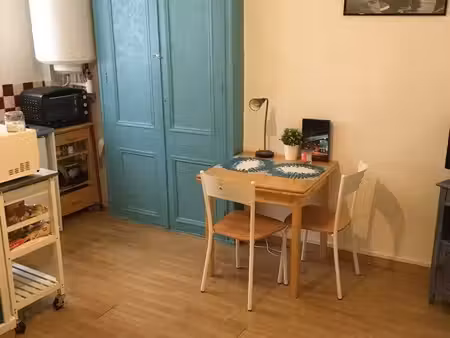 loue studio meublé à l année