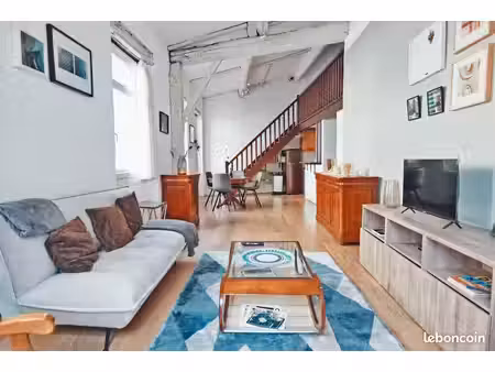 loft étudiant meublé & climatisé – 65m² hypercentre – bail 9 mois