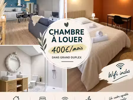 à louer - chambre meublée