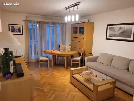 suresnes parc du château – 2 pièces meublé 50 m² – balcon + parking