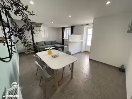 f2 meublé 55m2 à meung-sur-loire