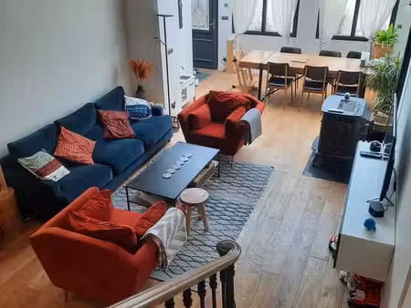 maison de ville meublée 120 m² avec garage