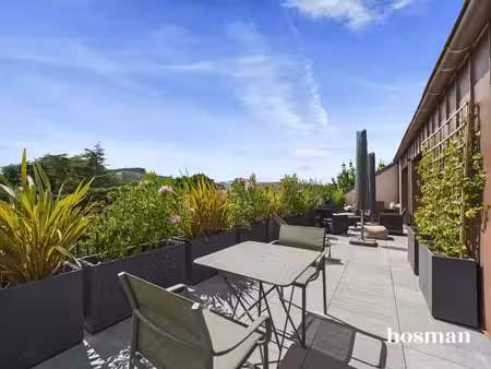 superbe duplex t3 de 89 83 m2 (103 96 m2 au sol) avec terrasse de 37 m2 - place de parking