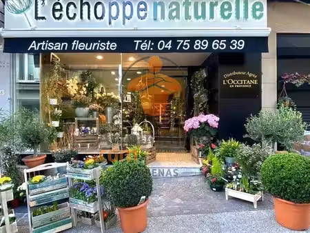 aubenas centre : fonds de fleuriste équipé  clientèle établie  35 000 €