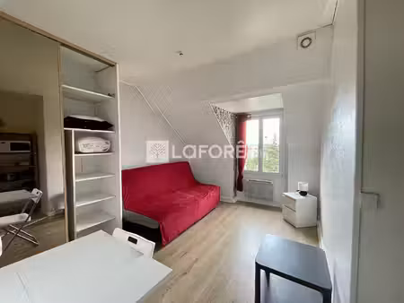 studio meublé vendu loué mennecy - 13.93m²