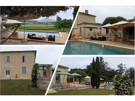 maison de caractere en pierre du xviiième siècle - 307 m2 - piscine - vue panoramique - 20