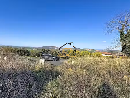 terrain avec vue viabilisé - st georges sur allier 63800