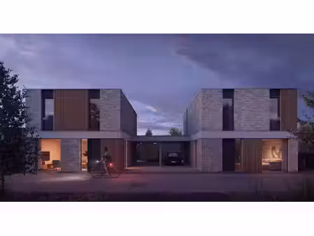 moderne nieuwbouwwoning in groene wijk te ertvelde!
