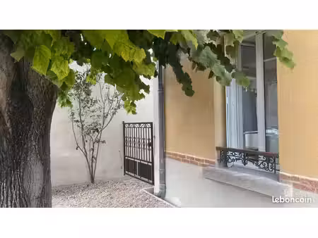 charmant t2 meublé 25m² avec jardin privatif- secteur camplanier- 540 euros hc 620 cc