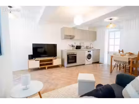appartement étudiant 33 m2 - rénové et tout équipé - 1 chambre séparée - bus à 1 min