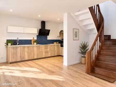 duplex t3 de 63 m² avec terrasse – centre de blain
