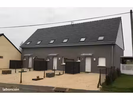 maison mitoyenne 80m2 3 chambres