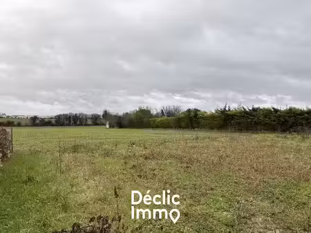 vente terrain 640 m² à ardillières (17290)  61 000 €
