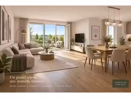 vente appartement 3 pièces 70 m² à bourg-la-reine (92340)  493 000 €