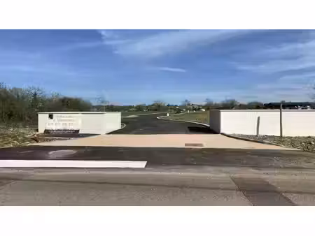 viriat - parcelle de terrain à bâtir de 1019m² - libre constructeur - viabilisé