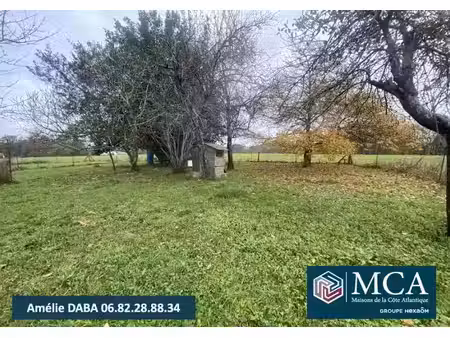 vente terrain 622 m² à saint-martin-de-hinx (40390)  147 000 €