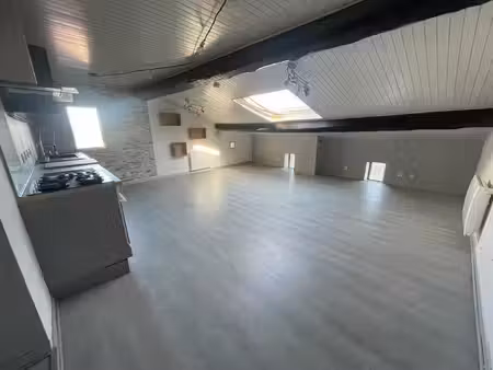 3 pièces 46 30m2 carrez/ 80 63m2 au sol -saint-etienne - technopole.