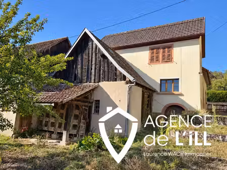 breitenbach maison de village à rénover beau potentiel