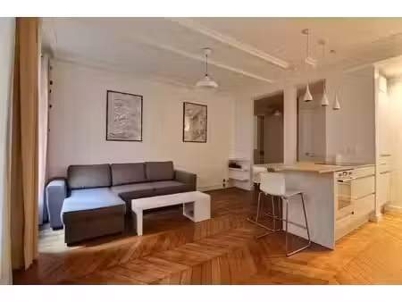 location meublée appartement 2 pièces 49 m² à paris 17ème (75017)  1 923 €