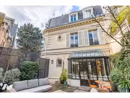 maison de luxe à vendre à paris 16ème