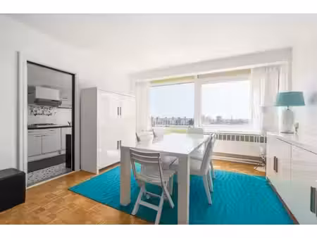 appartement avec vue sur l’escaut et la skyline