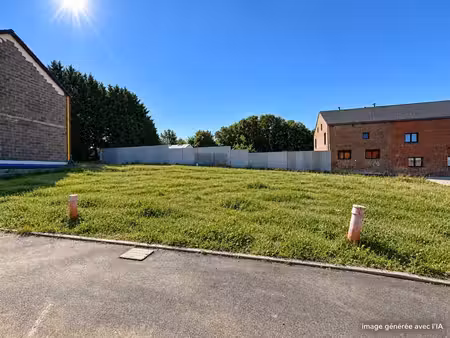 terrain à bâtir avec permis de construire