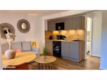 superbe f3 meublé