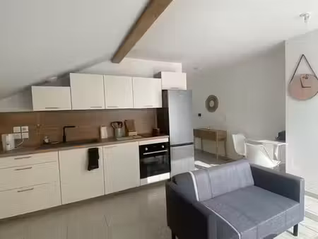 a louer - studio neuf meublé avec terrasse - reignier esery (74)