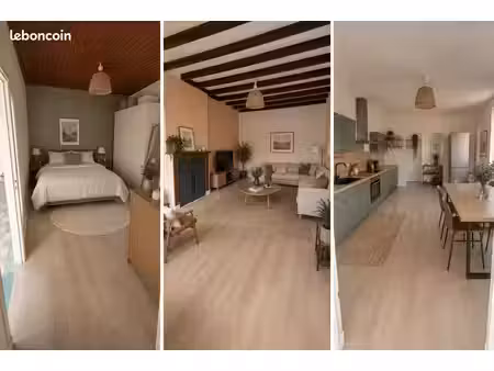 à louer – charmant t3 entièrement rénové – 60 m² – garage & extérieur