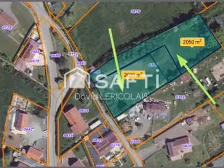 vente terrain au mesnil-angot (50620) : à vendre / 2085m² le mesnil-angot
