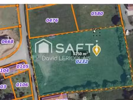 vente terrain au mesnil-angot (50620) : à vendre / 9250m² le mesnil-angot