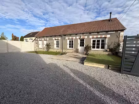 maison 3 pièces saint-andré-de-l'eure avec jardin et cave.